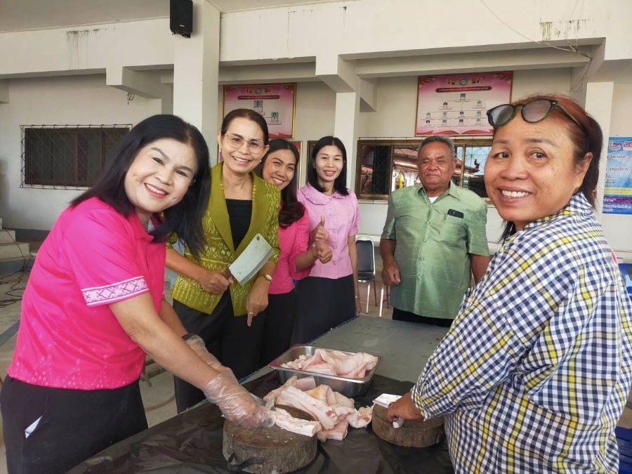 โครงการฝึกอบรมอาชีพการแปรรูปอาหารน้ำพริกกากหมูสมุนไพร ประจำปีงบประมาณ 2567 องค์การบริหารส่วนตำบลนาสะไมย์ อำเภอเมืองยโสธ จังหวัดยโสธร